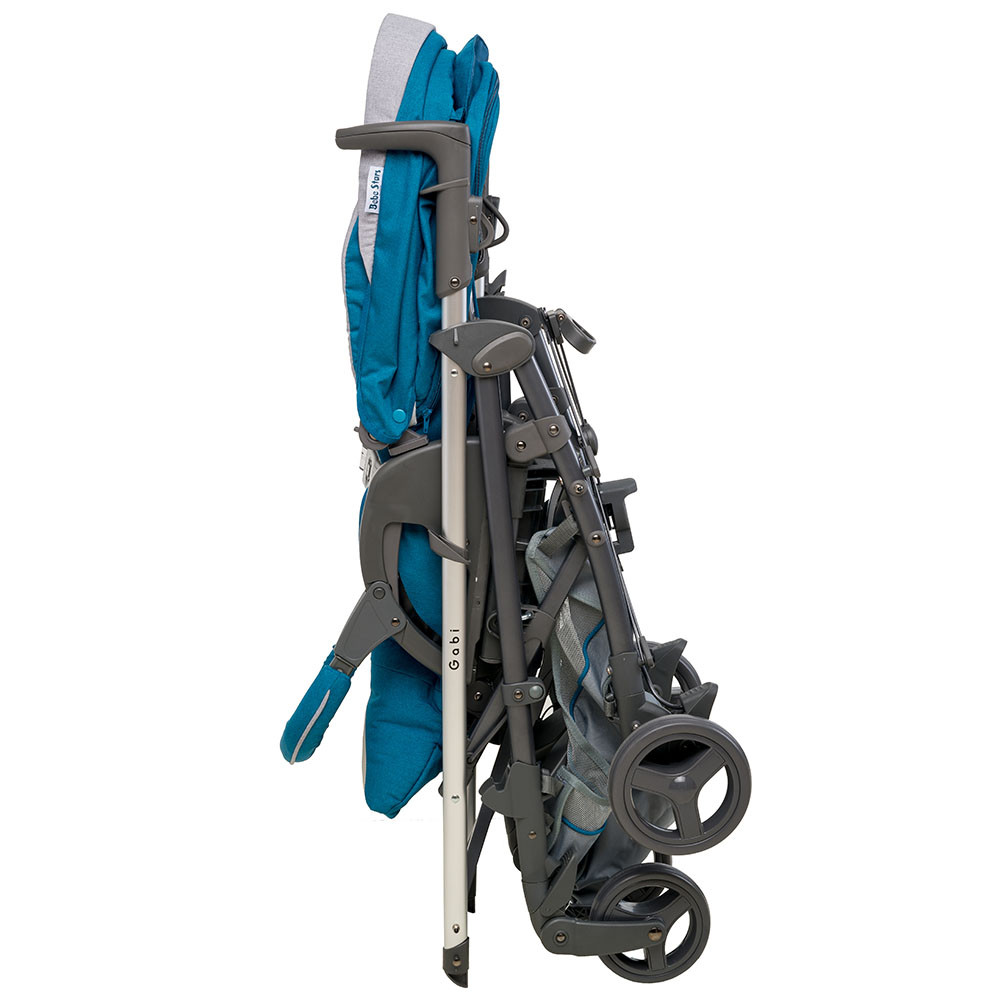 Καρότσι Bebe Stars Gabi Cyan με Τσάντα