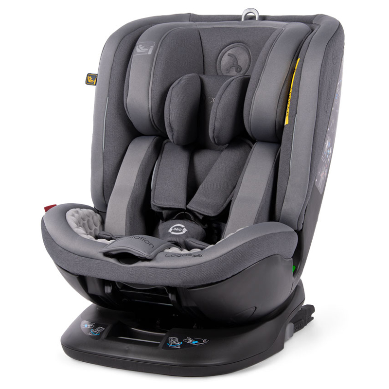 	Κάθισμα Αυτοκινήτου Coletto Logos 360º i-SIZE 40-150cm Dark Grey