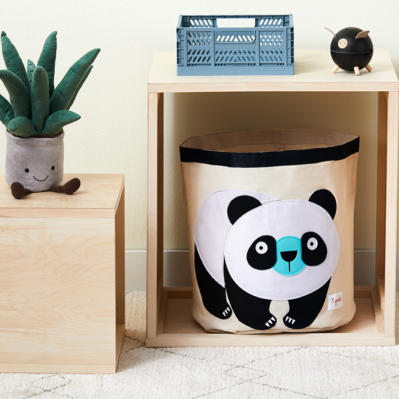 Παιδικό Καλάθι Αποθήκευσης 3Sprouts Panda