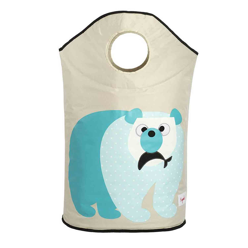 Παιδικό Καλάθι Απλύτων 3Sprouts Polar Bear