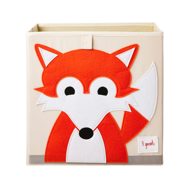 Κουτί Αποθήκευσης Παιχνιδιών τετράγωνο 3Sprouts Fox