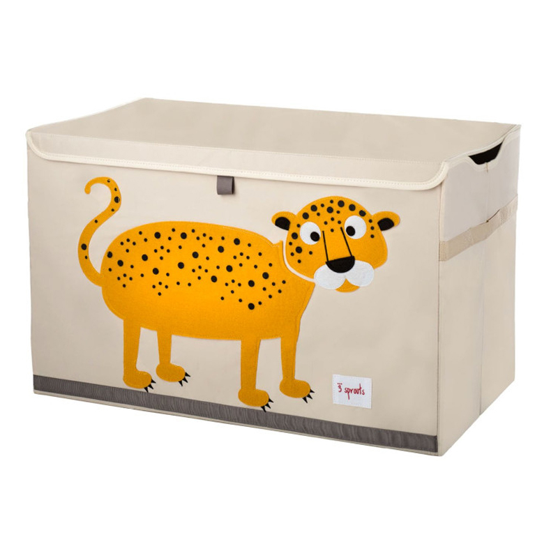 Κουτί Αποθήκευσης Παιχνιδιών 3Sprouts Leopard