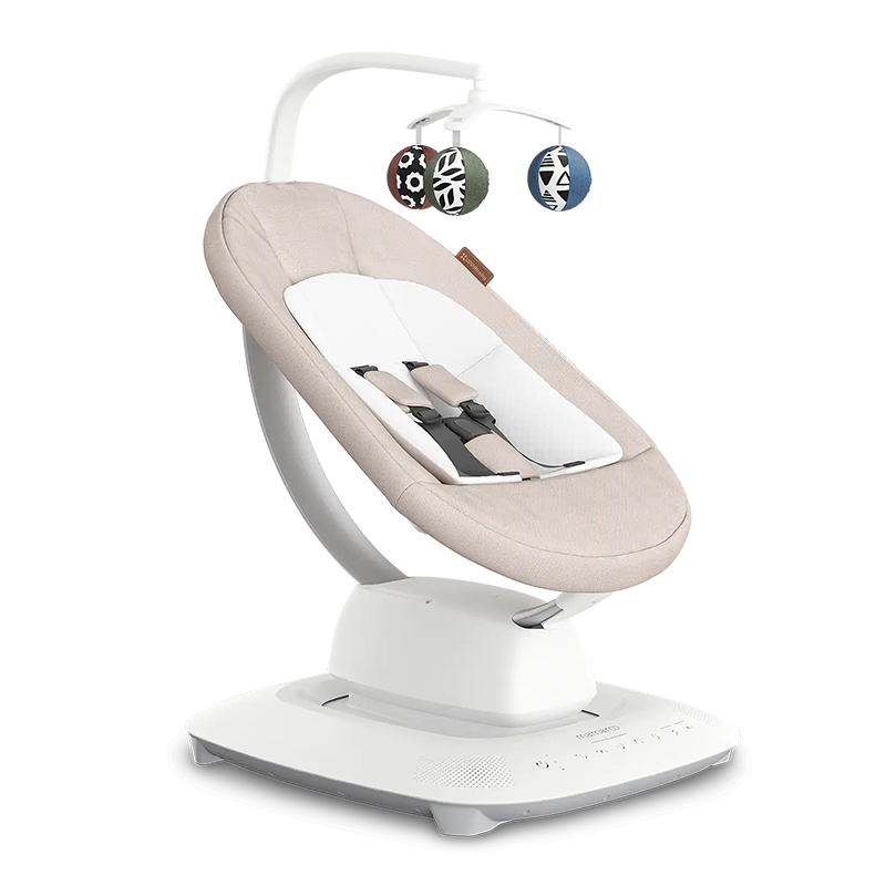 Κούνια Ρηλάξ 4MOMS MaMaRoo UPPAbaby Charlie Sand Melange