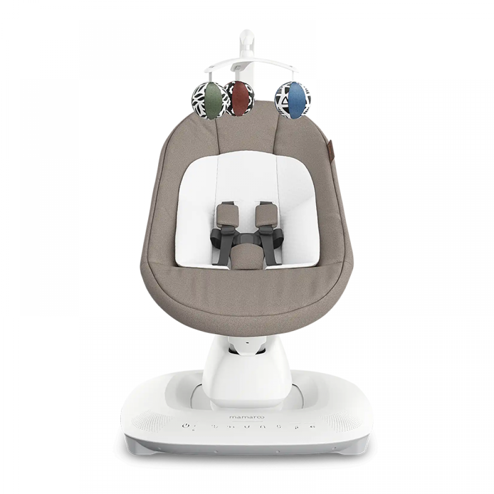 Κούνια Ρηλάξ 4MOMS MaMaRoo UPPAbaby Wells Dark Taupe Melange