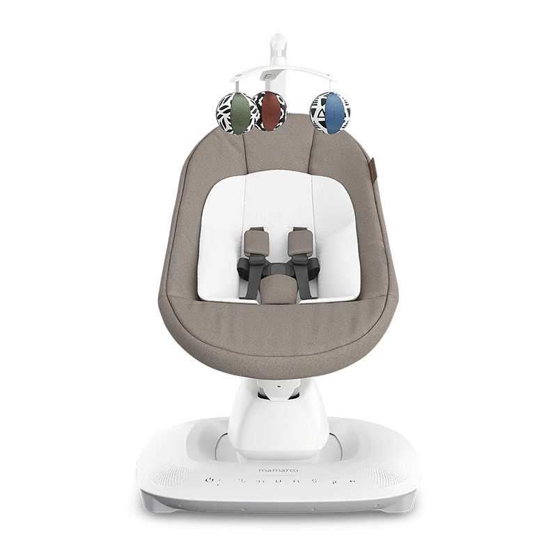 Κούνια Ρηλάξ 4MOMS MaMaRoo UPPAbaby Wells Dark Taupe Melange