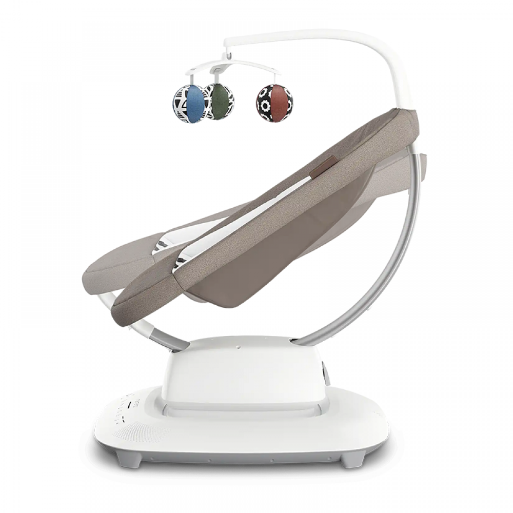 Κούνια Ρηλάξ 4MOMS MaMaRoo UPPAbaby Wells Dark Taupe Melange