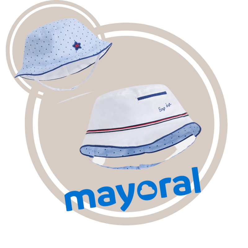 Καπέλο Mayoral Διπλής Όψης 9731 No.4-6m