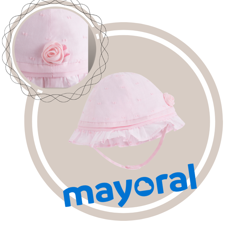 Καπέλο Mayoral 9776-27 Rosa Νο.6-9m