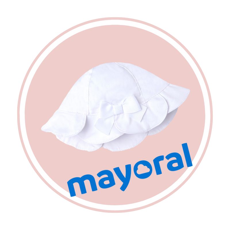 Καπέλο Mayoral 9777-69 Bianco Νο.6-9m