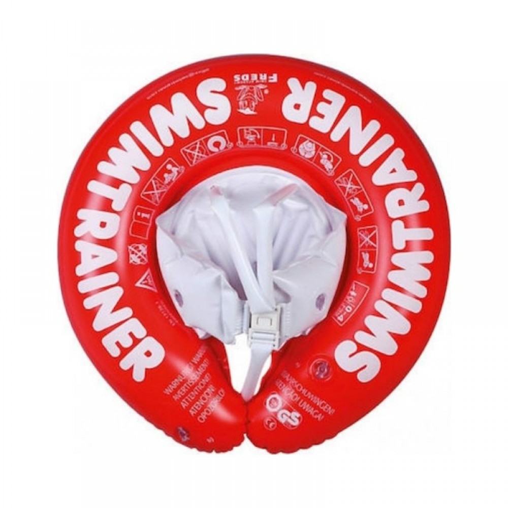 Σωσίβιο SWIMTRAINER Freds &quot;Classic&quot; Red (3 μηνών - 4 ετών)