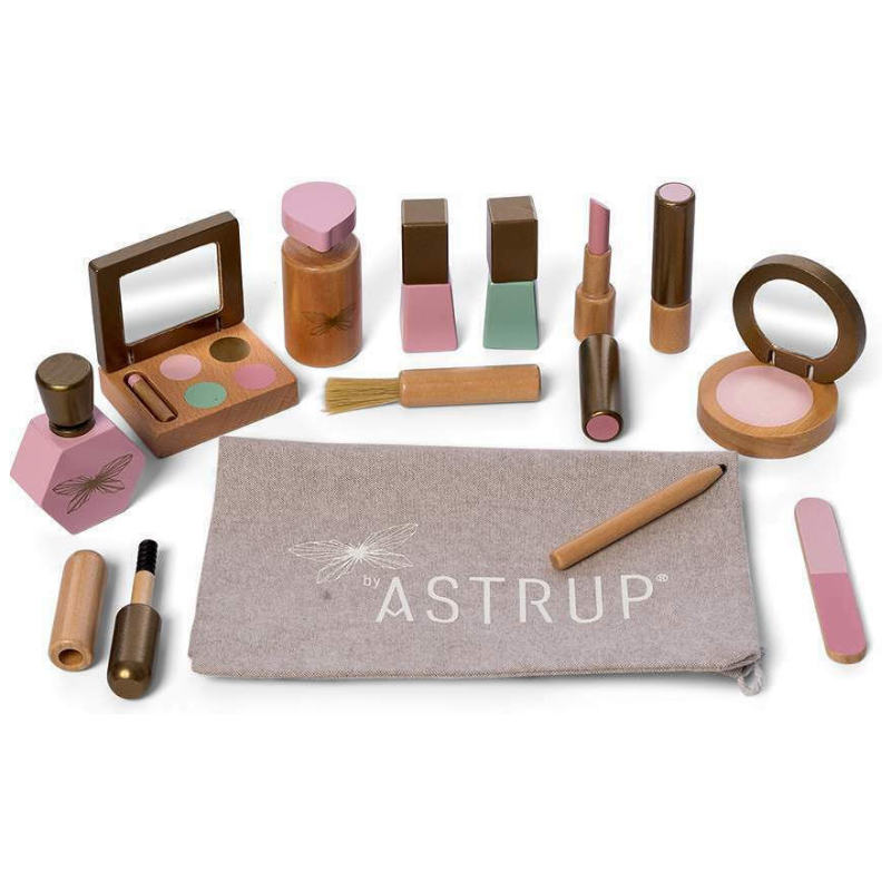 Ξύλινο Σετ Μακιγιάζ Astrup (13τεμ.)