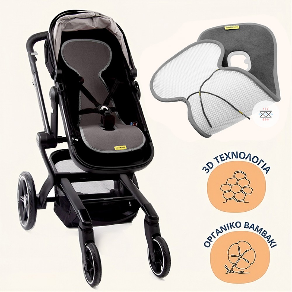 Αντι-ιδρωτικό Κάλυμμα Καροτσιού Aeromoov Buggy Antracite