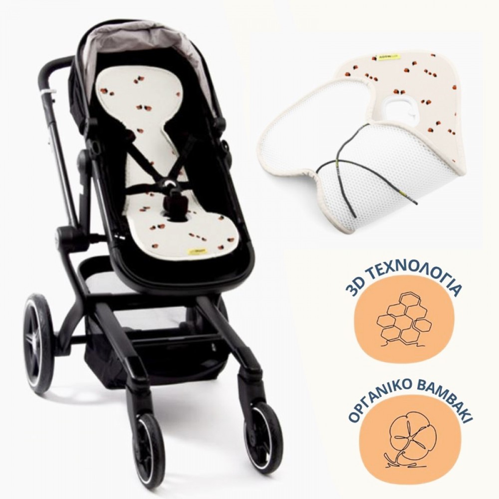 Αντι-ιδρωτικό Κάλυμμα Καροτσιού Aeromoov​​​​​​​ Buggy Ladybug