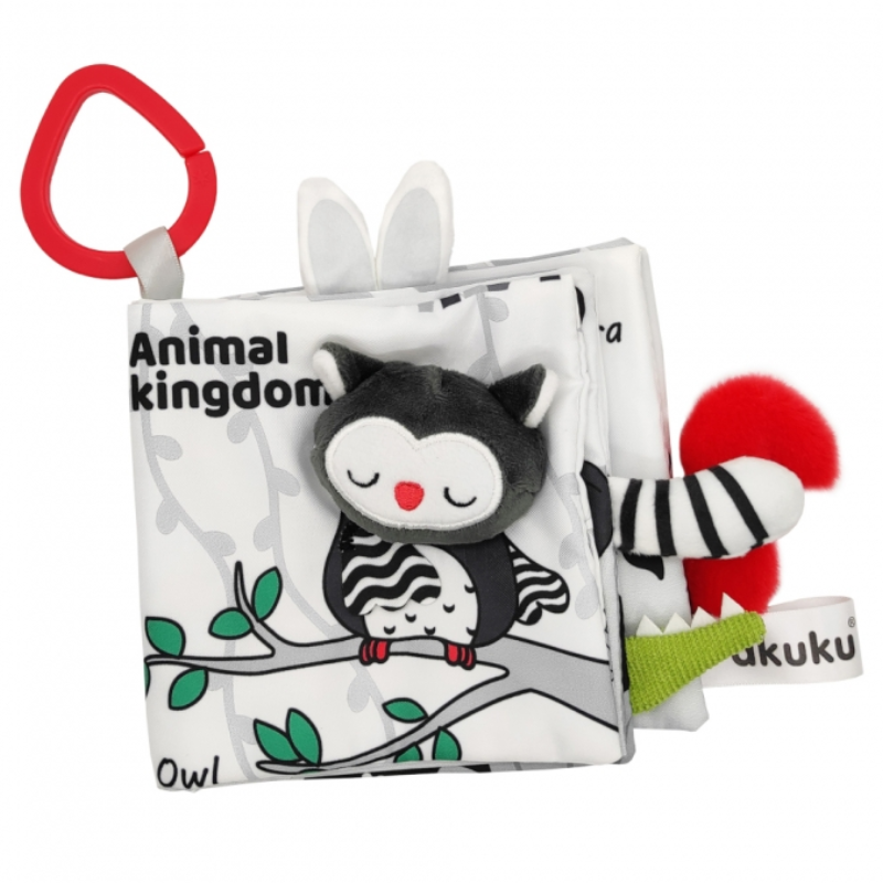 Μαλακό Βιβλίο Δραστηριοτήτων Akuku Animals Kingdom