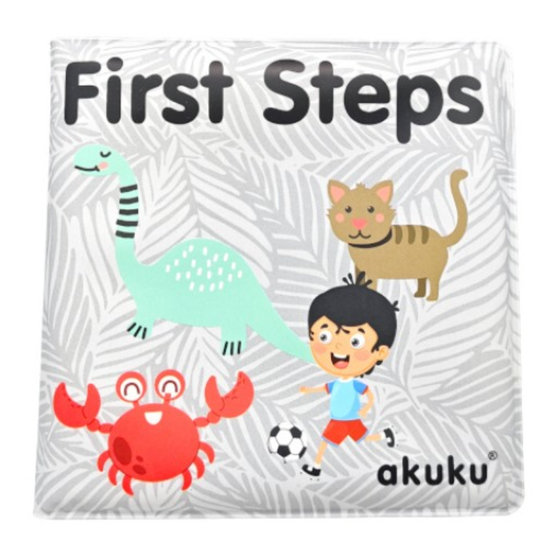 Μαλακό Βιβλίο Δραστηριοτήτων Μπάνιου Akuku First Steps