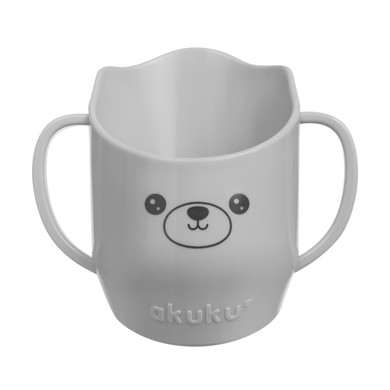Εκπαιδευτικό Κύπελλο με Λαβές Akuku 150ml Grey