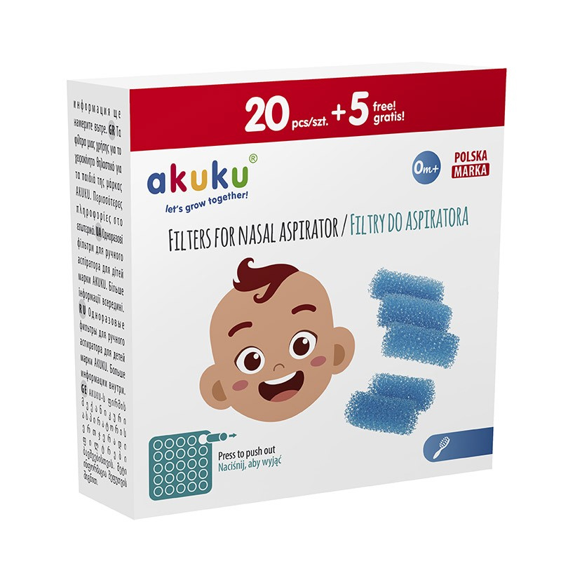 Ανταλλακτικά για Ρινικό Αποσυμφορητή Akuku