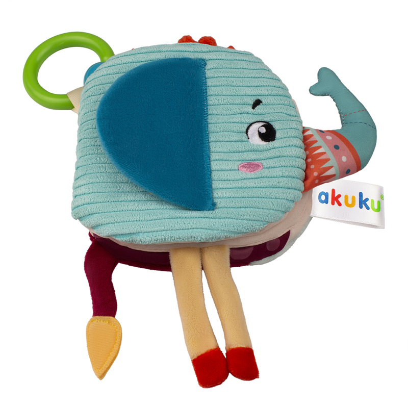 Μαλακό Βιβλίο Δραστηριοτήτων Akuku Εlephant