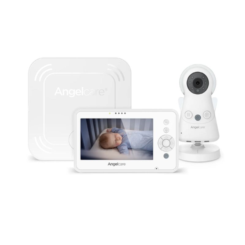Ενδοεπικοινωνία Μωρού Angelcare με κάμερα 4.3' και Αισθητήρα Άπνοιας AC025 