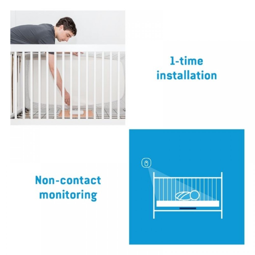 Ενδοεπικοινωνία με Κάμερα Baby Movement Monitor Angelcare AC327