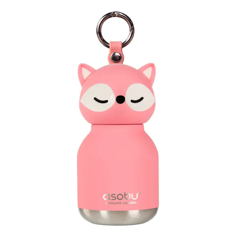 Θερμός - Μπουκάλι Asobu Mini Bestie 200ml Pink Fox
