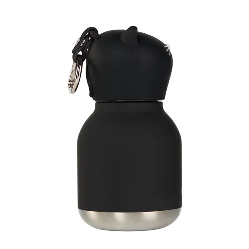 Θερμός - Μπουκάλι Asobu Mini Bestie 200ml Black Cat