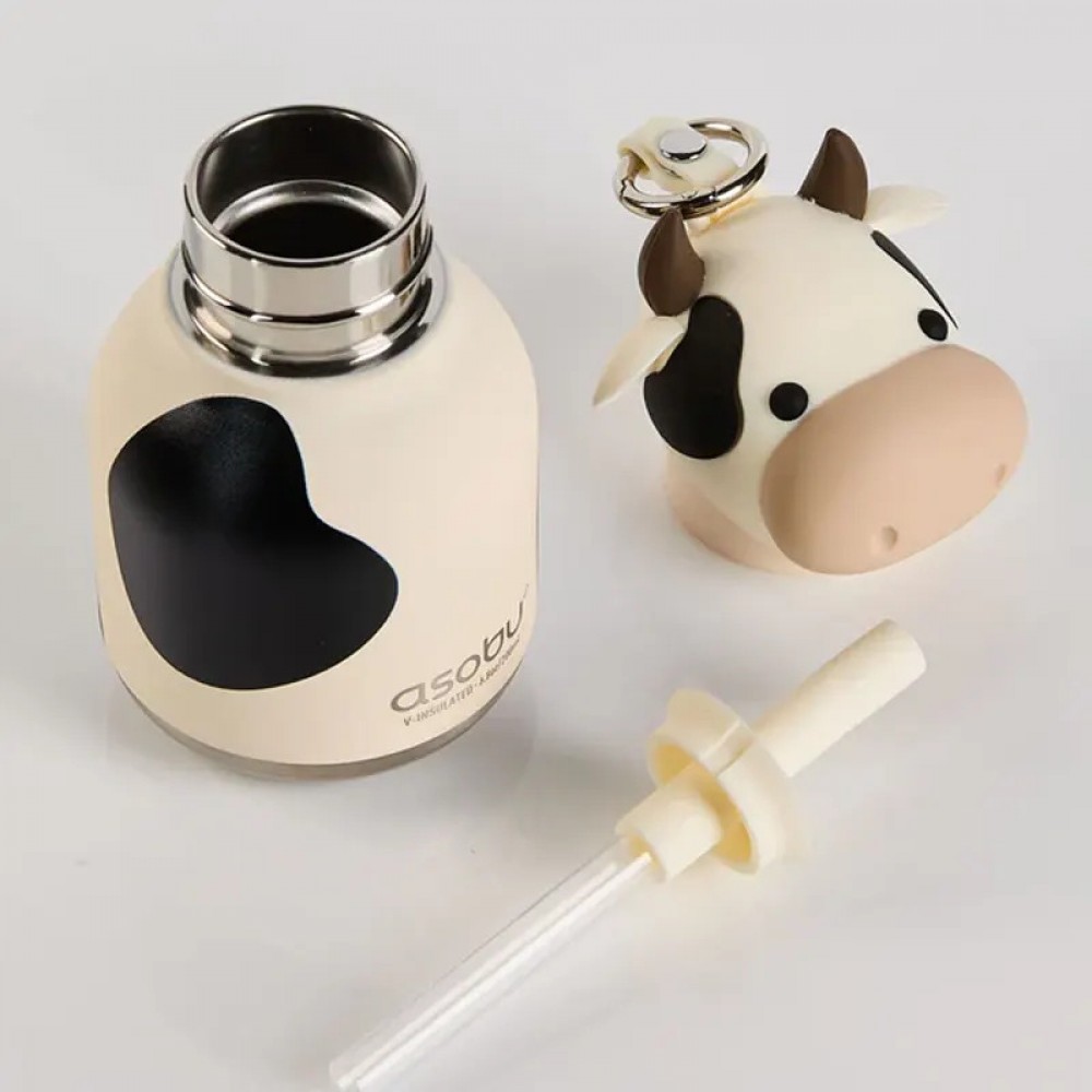 Θερμός - Μπουκάλι Asobu Mini Bestie 200ml Cow