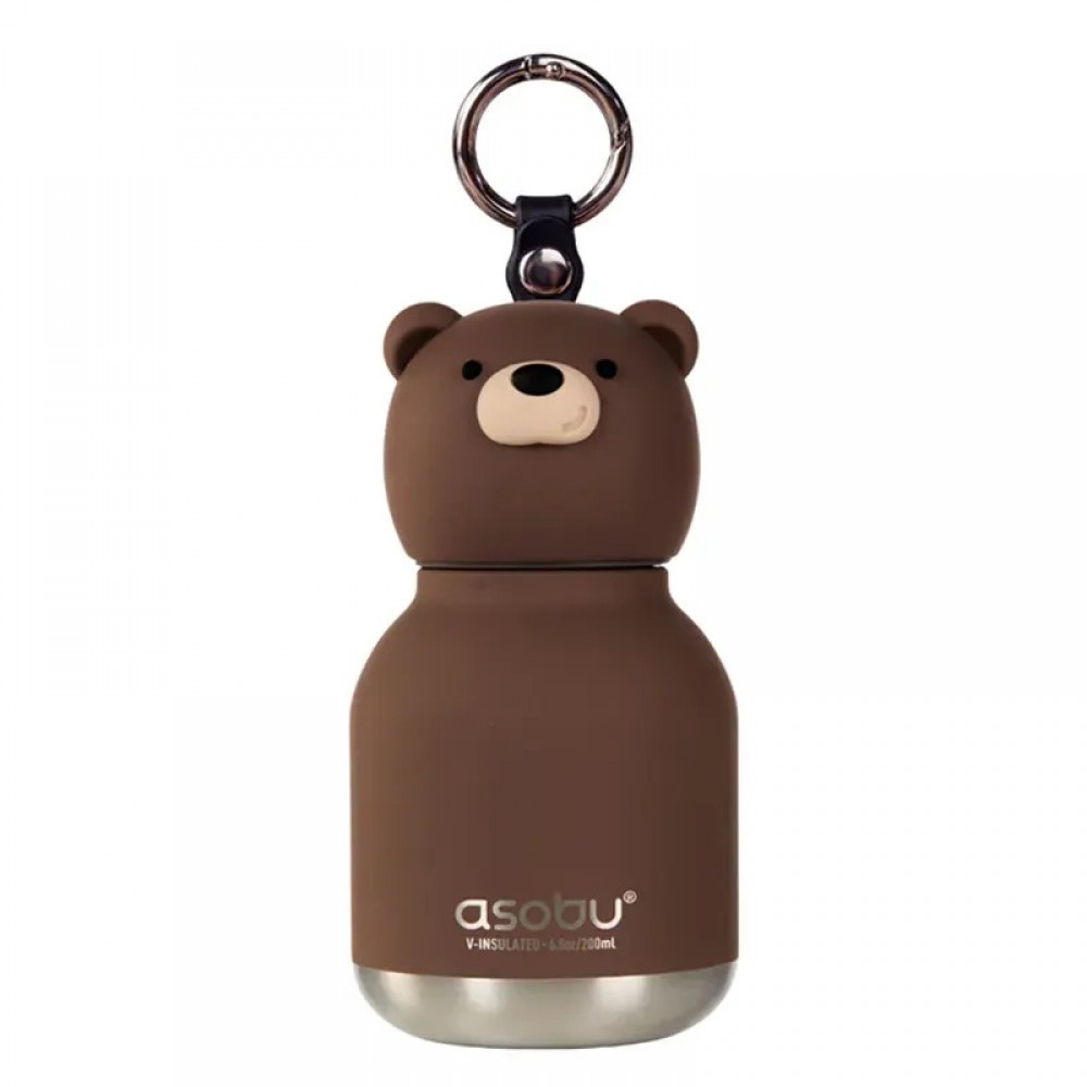 Θερμός - Μπουκάλι Asobu Mini Bestie 200ml Brown Bear