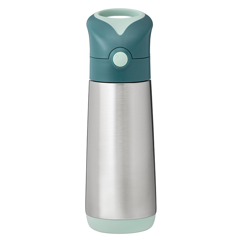 Παγουρίνο - Θερμός με καλαμάκι B.Box Insulated Drink Bottle 500ml Emerald Forest