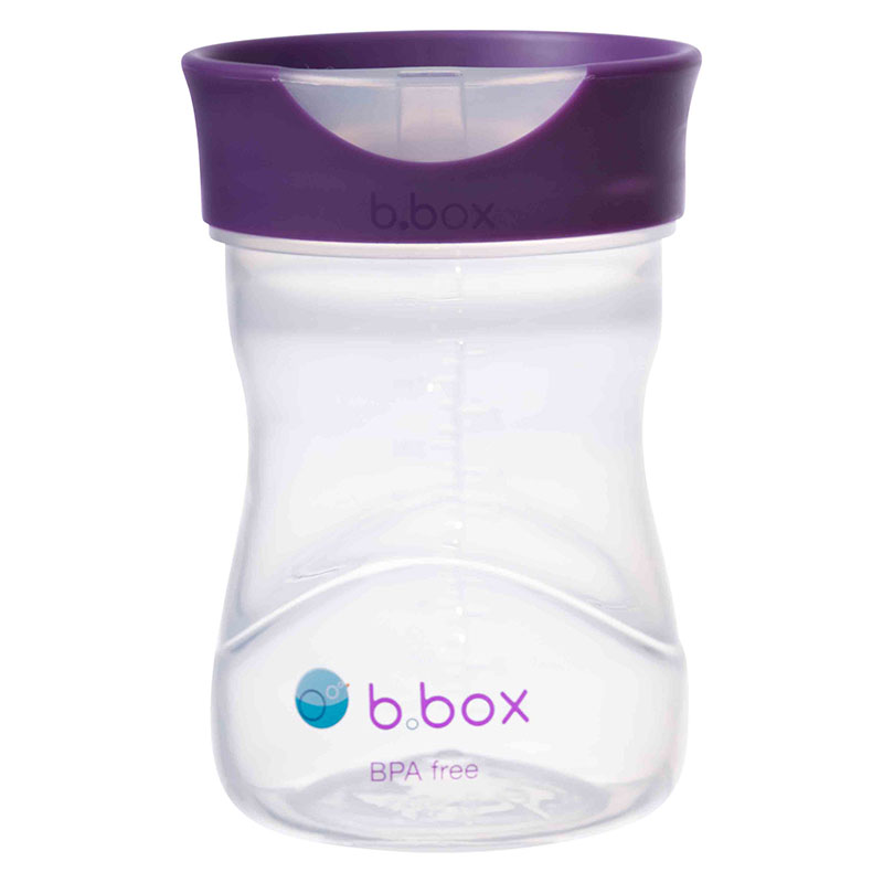 Κύπελλο με Στόμιο Σιλικόνης B.Box Training Rim Cup 240ml Grape