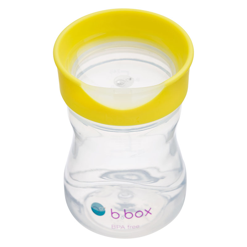 Κύπελλο με Στόμιο Σιλικόνης B.Box Training Rim Cup 240ml Lemon