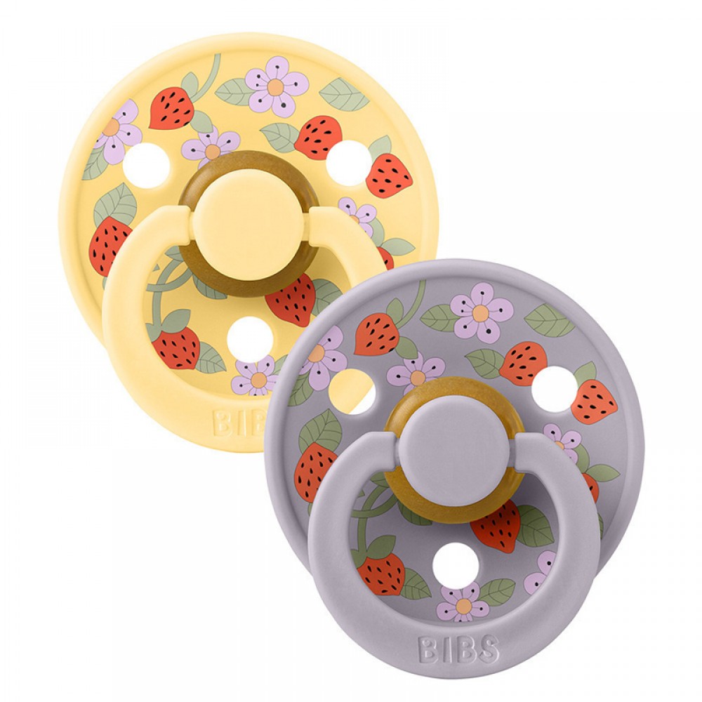 Πιπίλες BIBS x Liberty Latex Colour Strawberries & Cream Pale Butter Mix No.1 (2τεμ.) Πιπίλες BIBS x Liberty Latex Colour Strawberries & Cream Pale Butter Mix No.1 (2τεμ.)