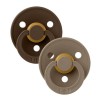Πιπίλες BIBS Studio Colour Latex Mocha / Dark Oak No.2 (2τεμ.) Πιπίλες BIBS Studio Colour Latex Mocha / Dark Oak No.2 (2τεμ.)