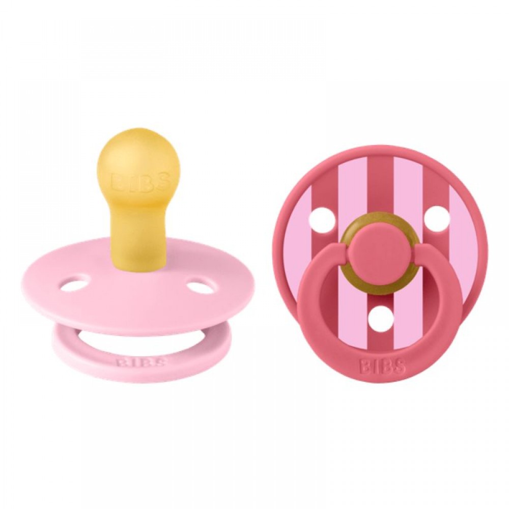 Πιπίλες BIBS Studio Colour Baby Pink / Coral Mix No.2 (2τεμ.) Πιπίλες BIBS Studio Colour Baby Pink / Coral Mix No.2 (2τεμ.)