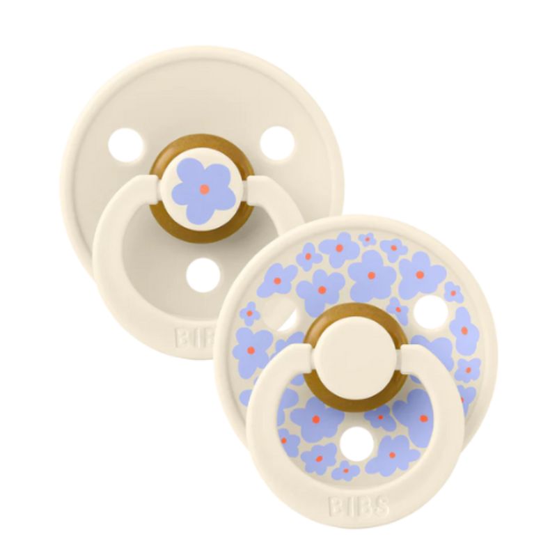 Πιπίλες BIBS Studio Colour Jasmine Latex Ivory Mix No.2 (2τεμ.)