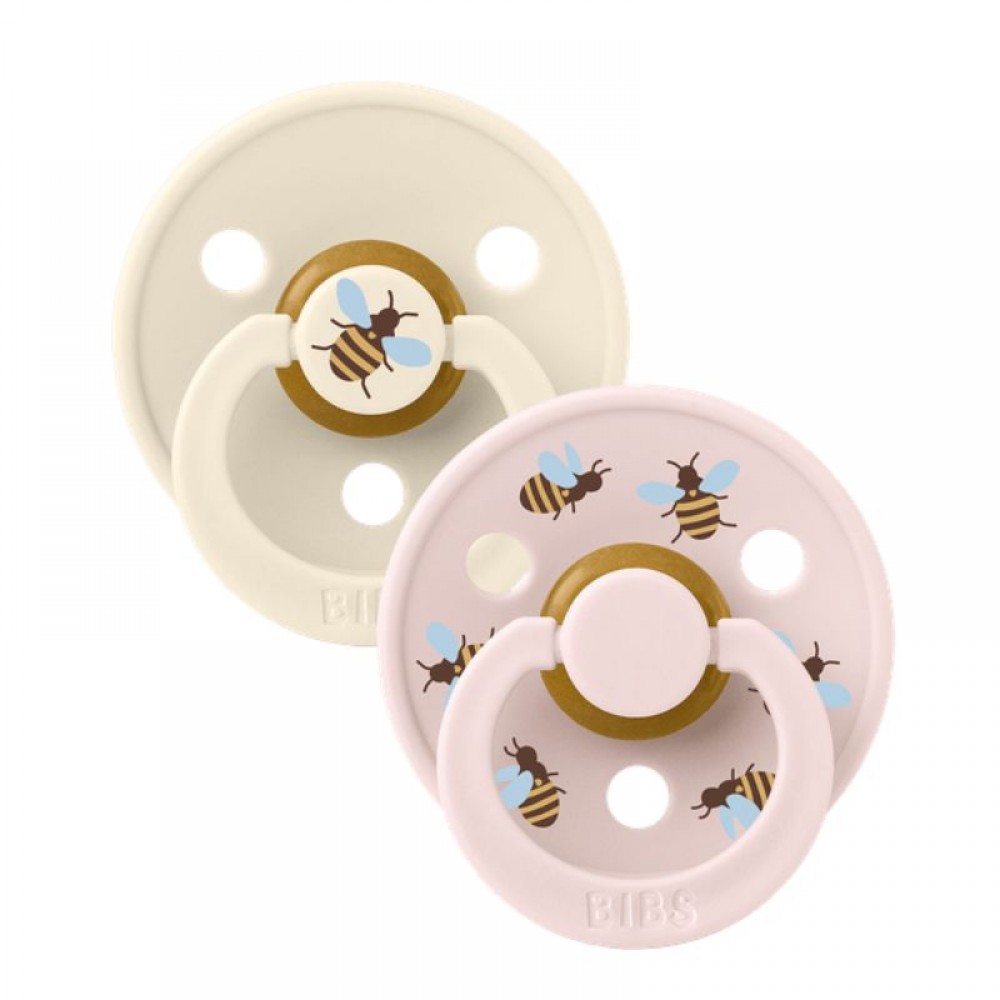 Πιπίλες BIBS Studio Colour Latex Bumblebee/Ivory Mix No.1 (2τεμ.) Πιπίλες BIBS Studio Colour Latex Bumblebee/Ivory Mix No.1 (2τεμ.)