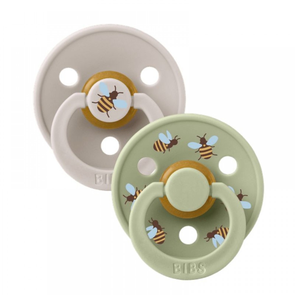 Πιπίλες BIBS Studio Colour Latex Bumblebee/Mushroom Mix No.1 (2τεμ.) Πιπίλες BIBS Studio Colour Latex Bumblebee/Mushroom Mix No.1 (2τεμ.)