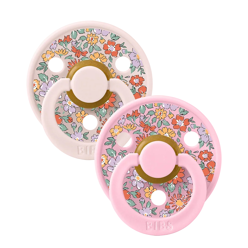 Πιπίλες BIBS X Liberty Oscar Meadow Latex Petal Mix No.2 (2τεμ.)