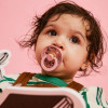 Πιπίλες BIBS x Moomin Colour Latex Little My Ivory/Dusty Pink No.2 (2τεμ.)