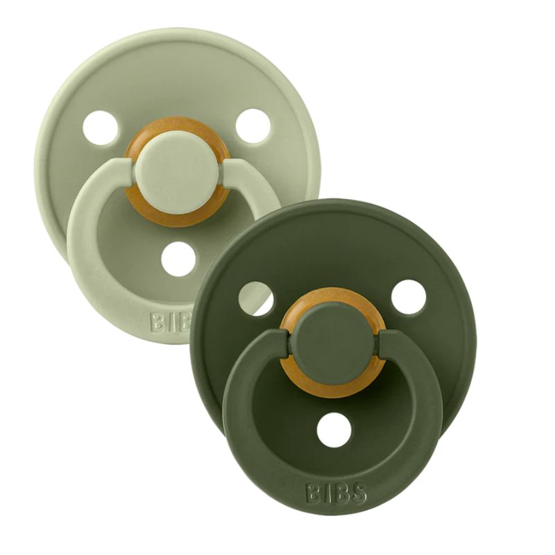 Πιπίλες BIBS Cloud Sage Hunter Latex No3 18 μηνών + 2 τμχ.