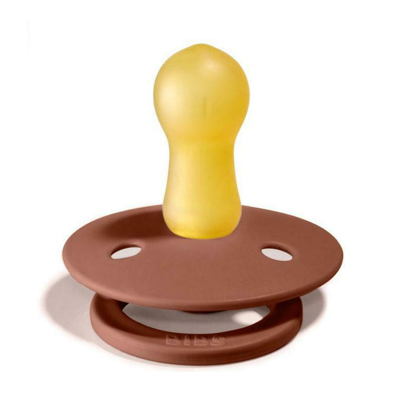 Πιπίλες BIBS Σετ 2τμχ. Color Woodchuck / Blush Latex No 18m+