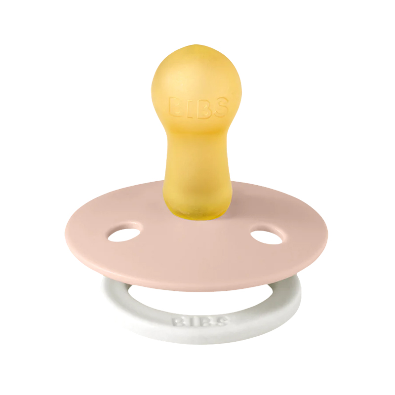 Πιπίλες BIBS Σετ 2τμχ. Colour Blush/Vanilla Glow Latex No 18m+