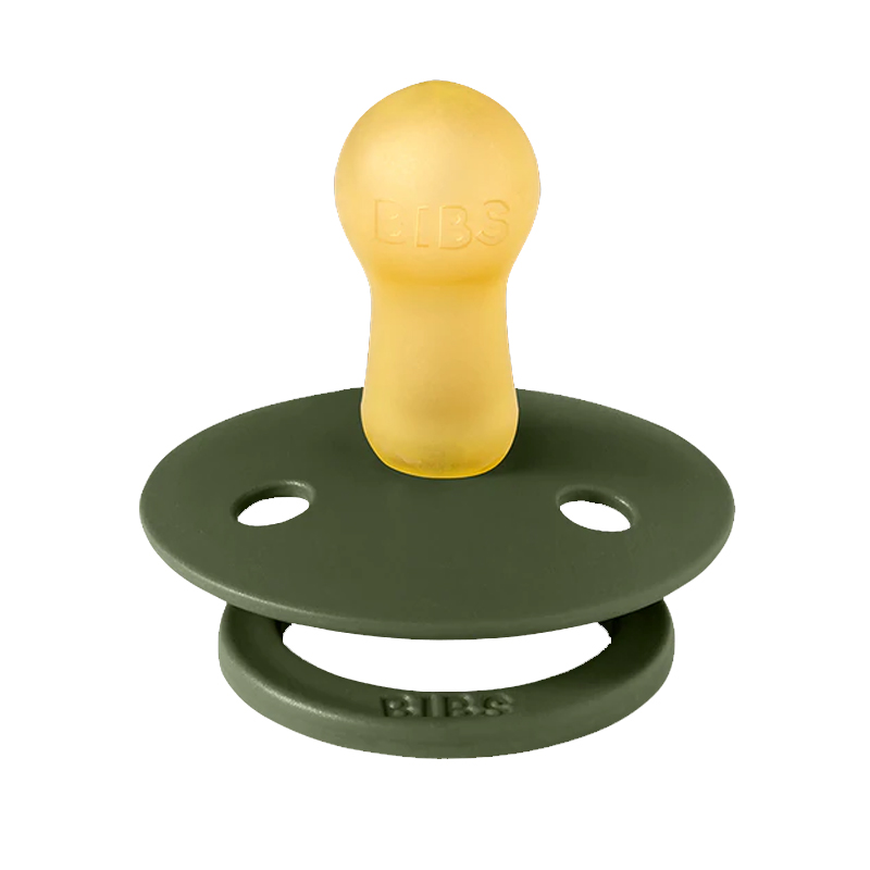 Πιπίλες BIBS Σετ 2τμχ. Colour Sage/Hunter Green Latex No 6-18m