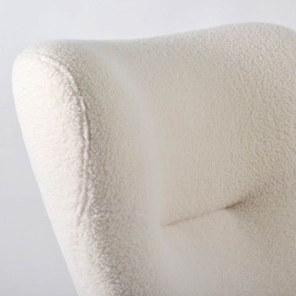 Κουνιστή Πολυθρόνα Θηλασμού Baby Adventure Teddy Cream