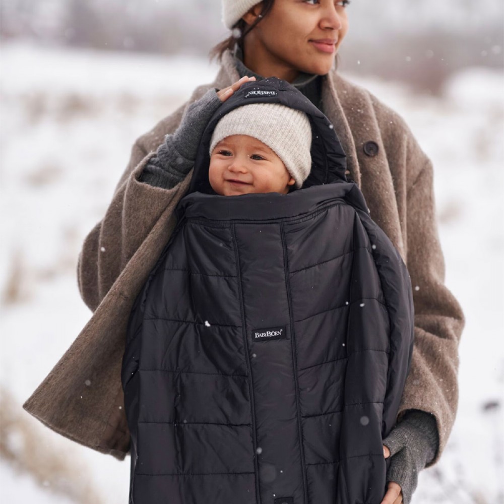 Κάλυμμα Μάρσιπου BabyBjorn Winter Black