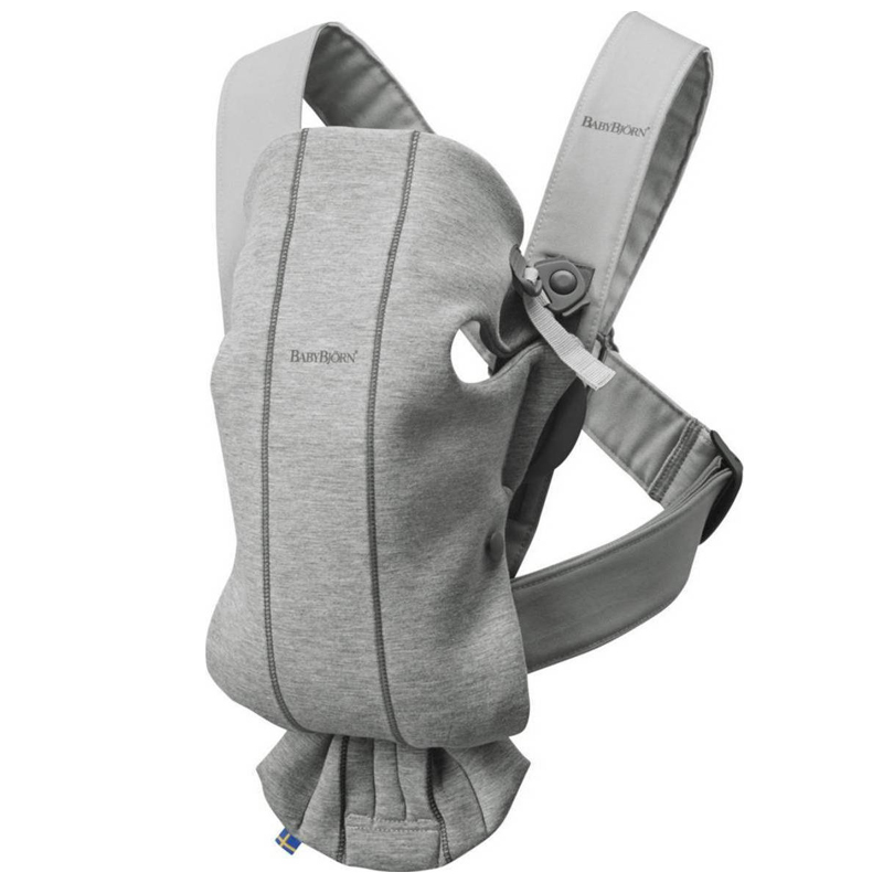 Μάρσιπος BabyBjorn Mini 3D Jersey Light Grey