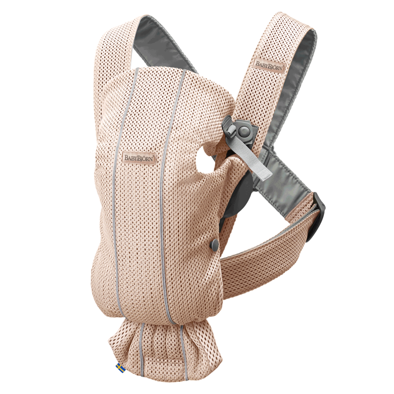 Μάρσιπος BabyBjorn Mini 3D Mesh Pearly Pink
