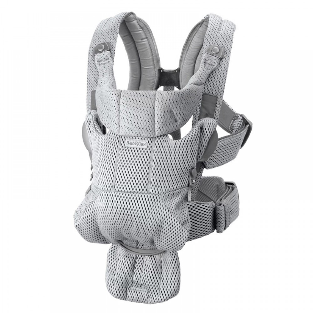 Μάρσιπος BabyBjorn Move 3D Mesh Grey Μάρσιπος BabyBjorn Move 3D Mesh Grey
