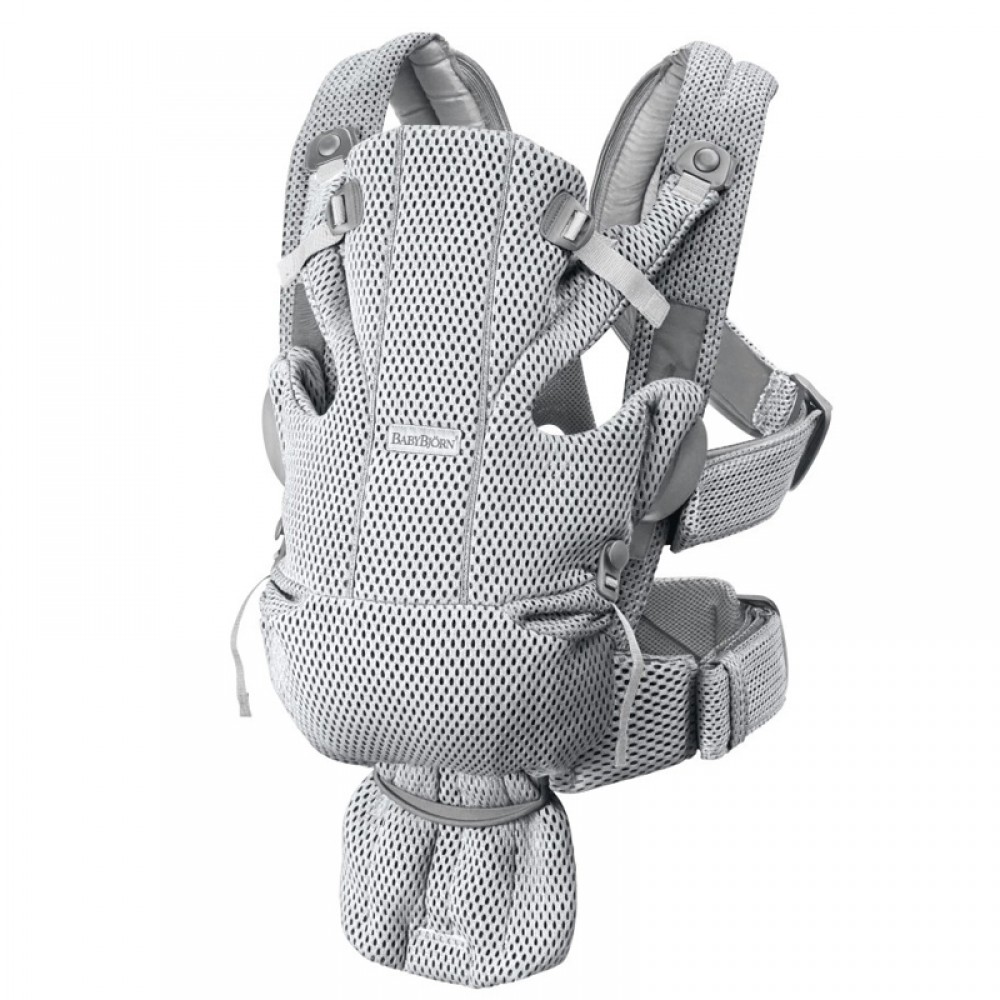 Μάρσιπος BabyBjorn Move 3D Mesh Grey Μάρσιπος BabyBjorn Move 3D Mesh Grey