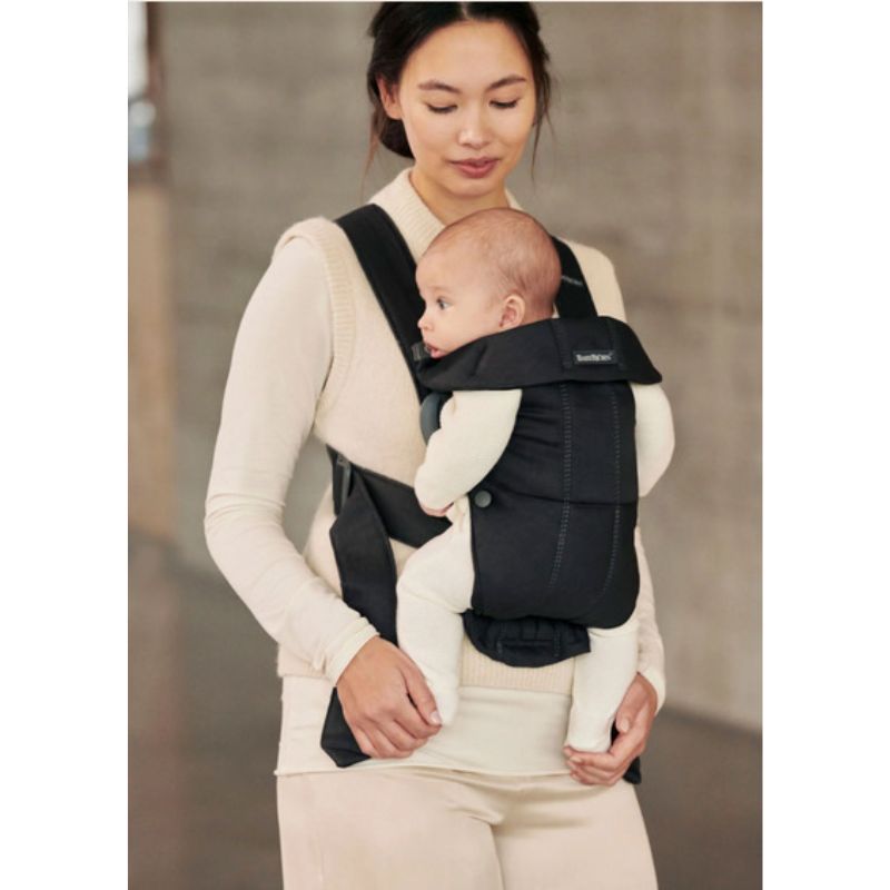 Μάρσιπος BabyBjorn Mini Woven Black